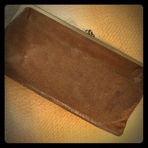 A Gold HOBO Lauren wallet
