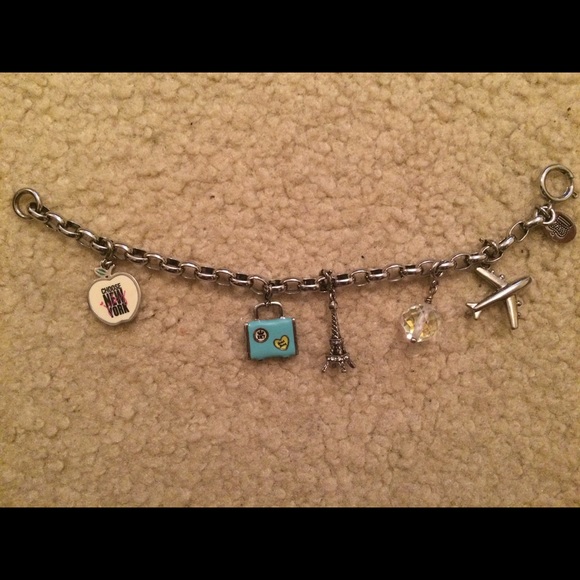 Juicy couture travel charm bracelet