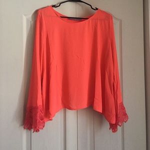 Bright spring dress shirt