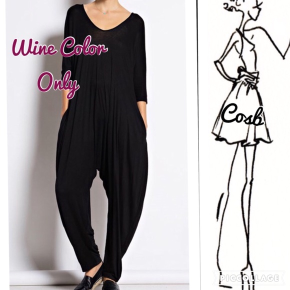 1 Left! Wine color Jumper w/Sexy Back - Picture 2 of 3