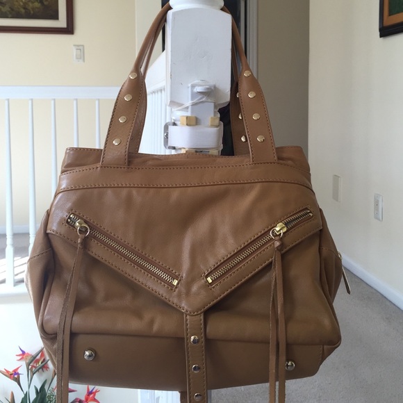 Botkier Trigger bag in light camel+ gold hardware - Picture 1 of 4