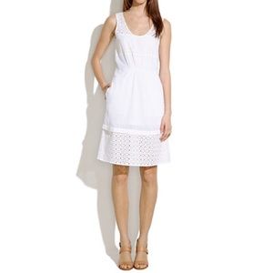 Madewell eyelet lovesong dress