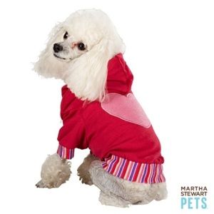 NWT Martha Stewart Dog Hoodie