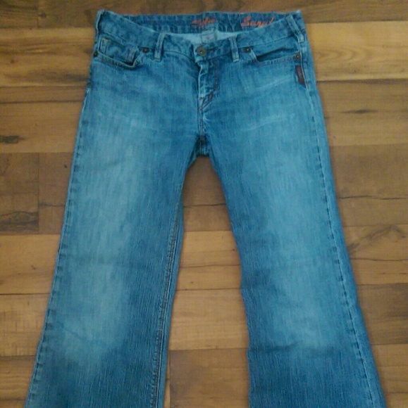 SOLD!!  Women's Silver "Sarah" Slim Flare Jeans
