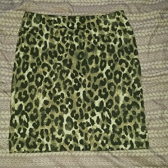 Cheetah skirt