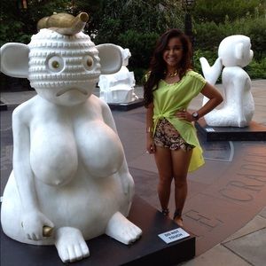 Beautiful yellow high low shirt