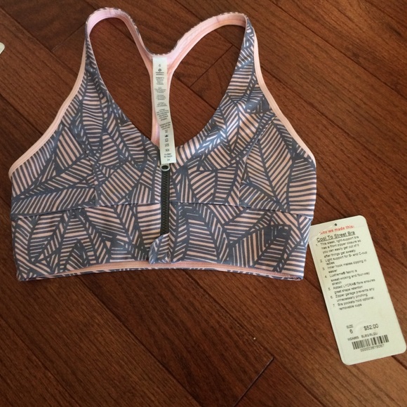 NWT Lululemon cool to street bra