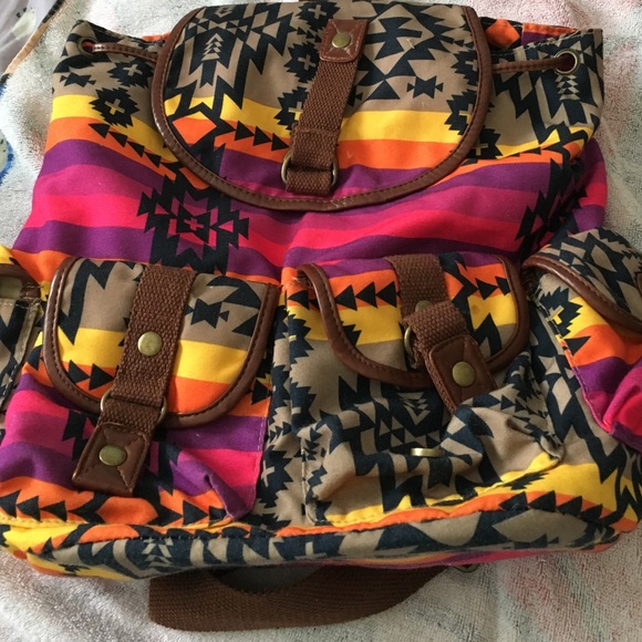 Aztec patterned Mossimo backpack