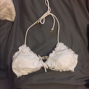 VS white bikini top small