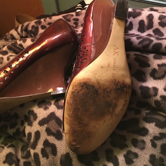 Peep toes wedge patent leather - Picture 4 of 4