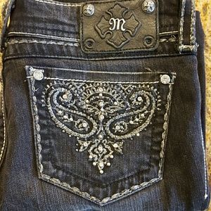 Miss Me Black Boot Cut Jeans