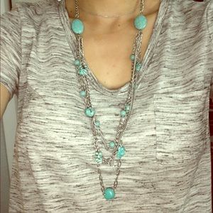Light green necklace