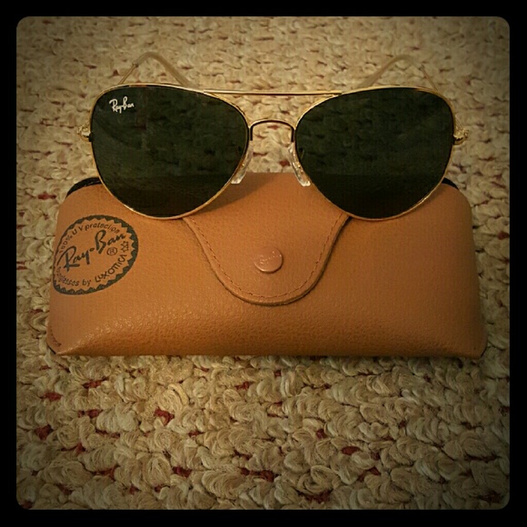 Ray-Ban Gold Aviators