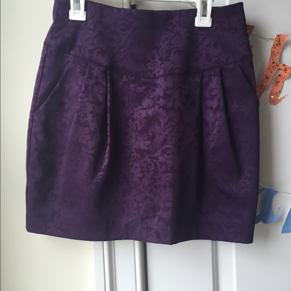 Forever 21 Purple Mini Skirt