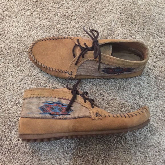 Minnetonka El Paso Ankle Boot Moccasin Sz 8