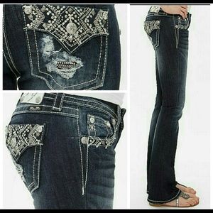 Miss me bootcut jeans size 26, inseam 31