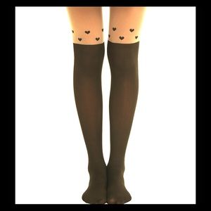 Thigh high tights