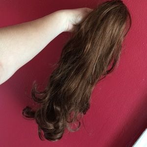 Pony tail hair clip extensions