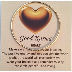 Inspirational "Good Karma" ❤️ Bracelet
