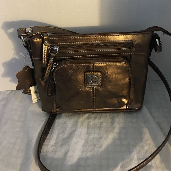 Bronze cross body purse - Picture 1 of 4