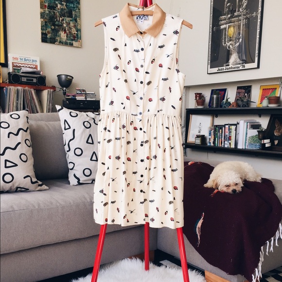 Dusen Dusen bug print dress