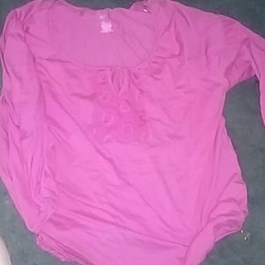 3/4 sleeve "peasenty top"