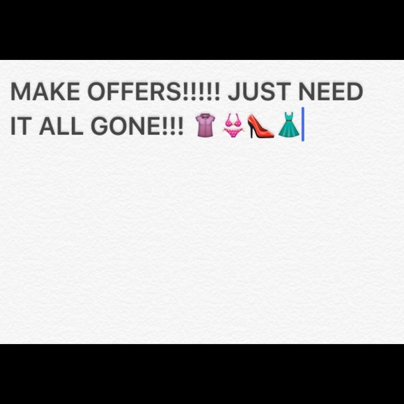 Everything must go!