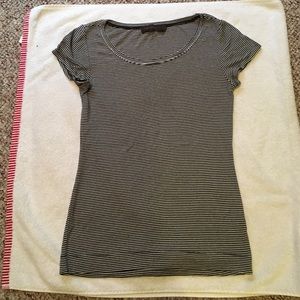 Black and white striped shirt