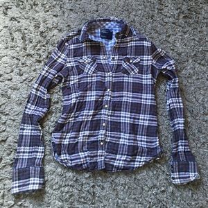 American Eagle Flannel w/ gorgeous pearl buttons