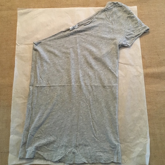 VS Pink one shoulder tee