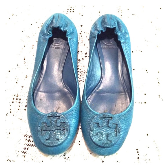 Authentic Tory Burch Reva flats