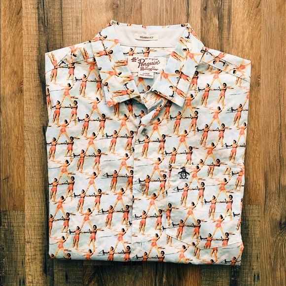 S Classic Fit Original Penguin: Surfin' Ladies