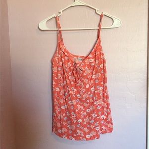floral spaghetti strap