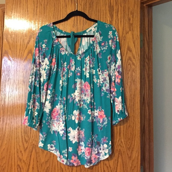 Lauren Conrad Tops - Floral Print Shirt