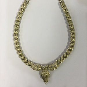 Vintage Gold Coro Necklace
