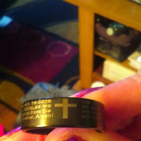 Christian Cross Ring