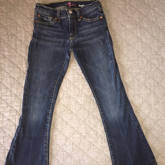 Girls 7 For All Mankind Jeans
