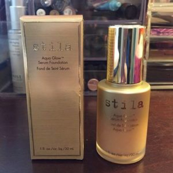 Stila Aqua glow liquid foundation. Color is- fair