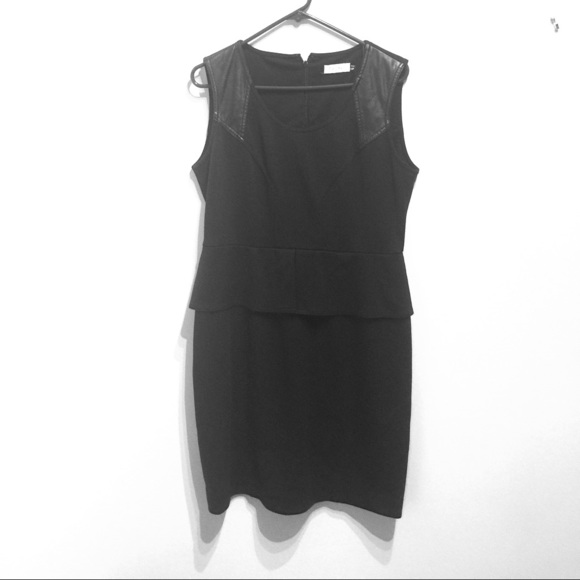 💜 Calvin Klein Peplum Dress