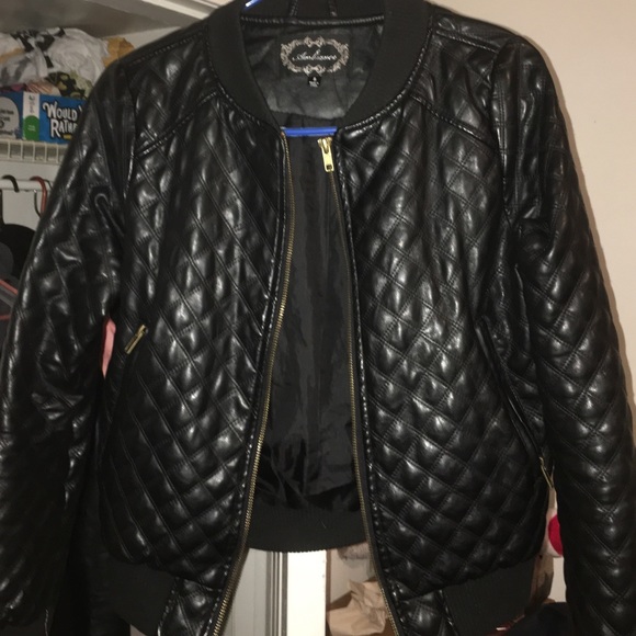 Leather jacket
