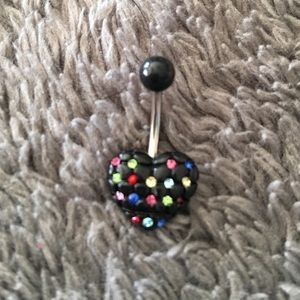 Heart Belly Ring