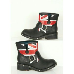 London Rebel Biker Boots