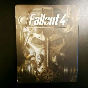 Fallout 4 PS4 collectible metal case/game