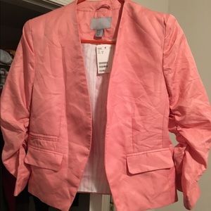 Pink blazer