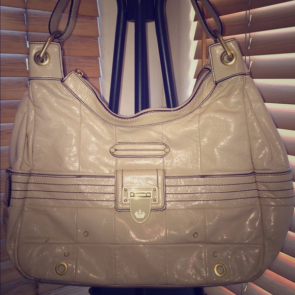 Juicy Couture shoulder bag, patent leather.