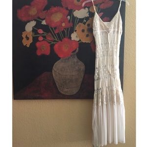 Hazel Delicate Lace Maxi Dress