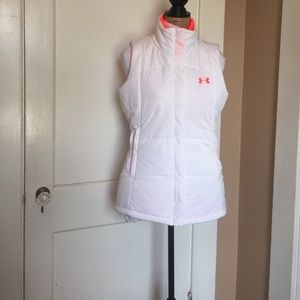 Under Armour white puffer vest