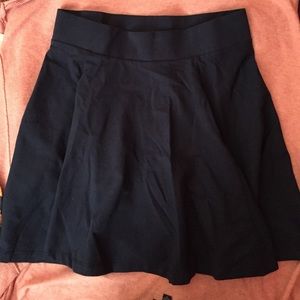 Navy blue skater skirt