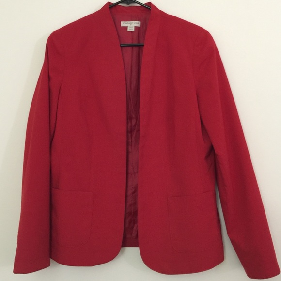 Coldwater Creek Blazer Red NWOT Size Small(6-8)