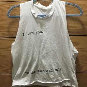 brandy Melville John galt muscle tee
